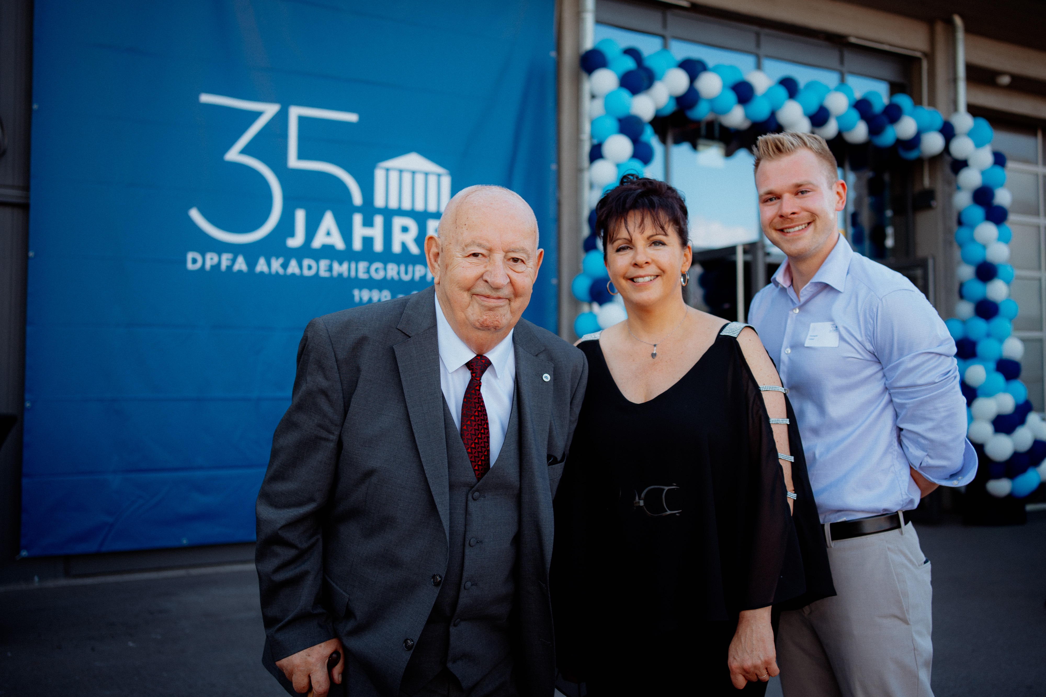 DPFA-Gründerfamilie_Prof. Clauß Dietz_Catrin Liebold_Christopher Liebold